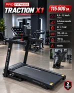 PROFITNESS TRACTION X1 – جهاز الجري الكهربائي
